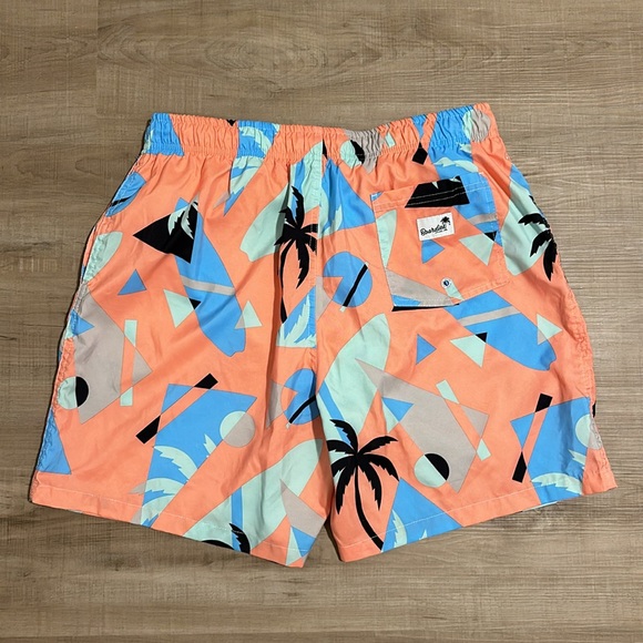 Boardies The Overlay Boardshorts in Peach - Picture 4 of 6